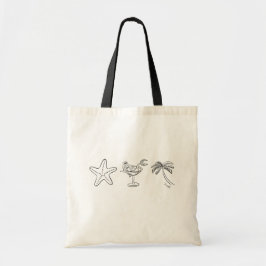 Personalisierte letzte Splash Beach Bachelorette T Tragetasche