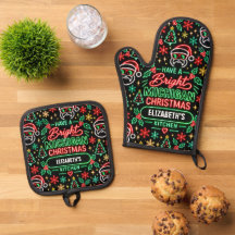 Personalisierte leuchtende Michigan-Weihnachtsküch