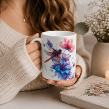 Personalisierte Libelle-Tasse