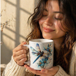 Personalisierte Libelle-Tasse Kaffeetasse