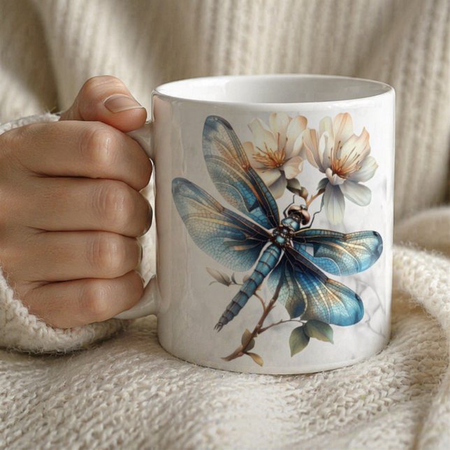 Personalisierte Libelle-Tasse Kaffeetasse (Von Creator hochgeladen)