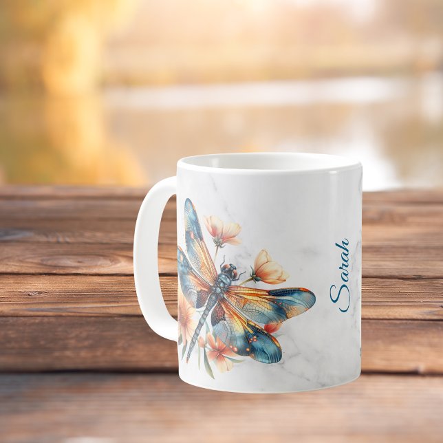 Personalisierte Libelle-Tasse Kaffeetasse (Von Creator hochgeladen)