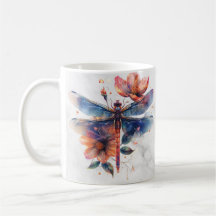 Personalisierte Libelle-Tasse
