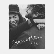 Personalisierte Liebe Couple Foto Hochzeitstag