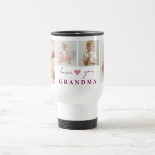 "Personalisierte "Liebe du Oma" Reiseumarmung Reisebecher