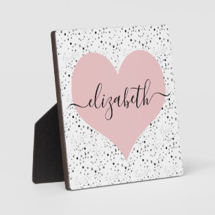 Personalisierte Liebe Fotoplatte