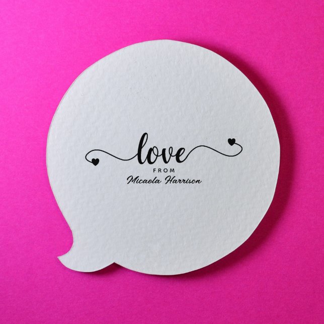 Personalisierte Liebe Gummistempel (Von Creator hochgeladen)