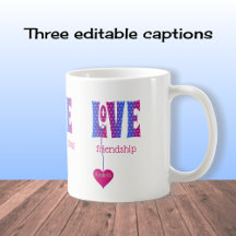 Personalisierte LIEBE