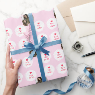 Personalisierte Liebe Mama Foto   Mama Geschenkwra Geschenkpapier