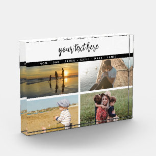 Personalisierte Liebe mit 4 Fotos