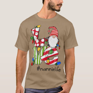 Personalisierte Liebe Nannielife Candy Gnome Ch T-Shirt