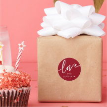 Personalisierte "Liebe" Script Schriftart Classic