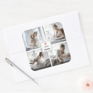 Personalisierte Liebe Sie Mama Aufkleber für Mutte