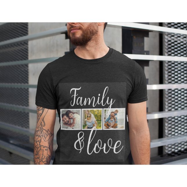 Personalisierte Liebe- und Familiensammlung T-Shirt (Von Creator hochgeladen)