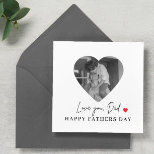 Personalisierte Liebe Vater Foto Vatertag
