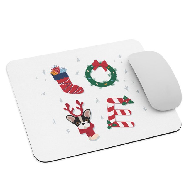 Personalisierte Liebe Weihnachten Matching Liebe Mousepad (Von Creator hochgeladen)