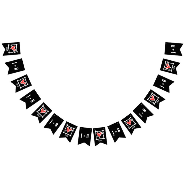 Personalisierte Liebe Wimpelkette (Alle)