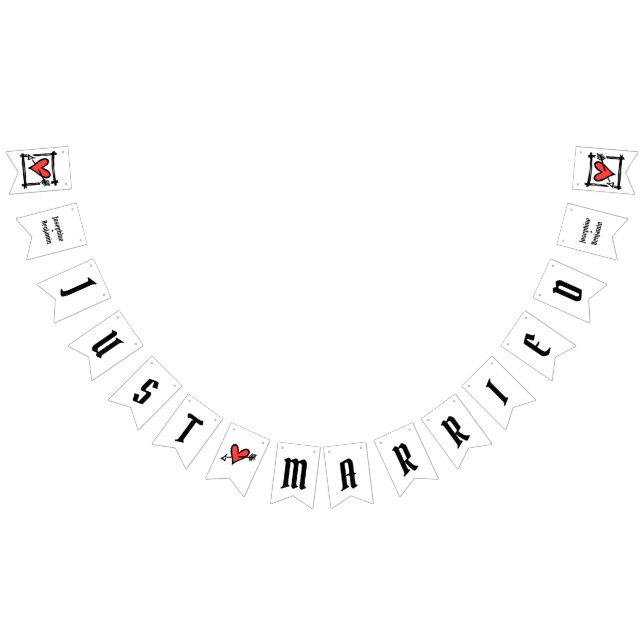 Personalisierte Liebe Wimpelkette (Alle)