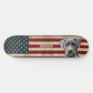 Personalisierte Lieblingshunde-Skateboard Skateboard