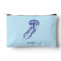 Personalisierte Lila Jellyfish-Illustration