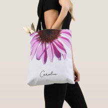 Personalisierte lila Lavendel-Echinacea-Blume