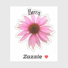 Personalisierte Lila Schutzkappe Aufkleber