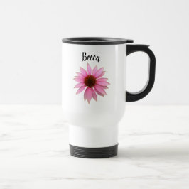Personalisierte Lila Schutzkappe Reisebecher