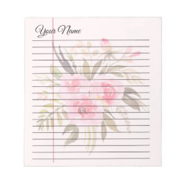 Personalisierte Linde Notizblock