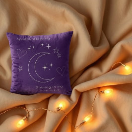 Personalisierte Line-Art-Celestial-Wurfkissen Kissen