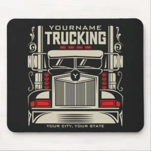 Personalisierte LKWing 18 Rad BIG RIG LKW Mousepad