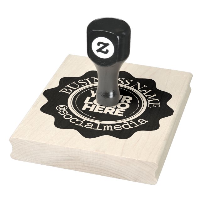Personalisierte Logo-Briefmarke Gummistempel (Stempel)