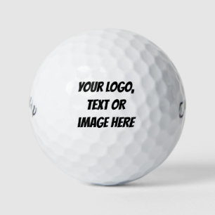 ⛳ Personalisierte Logo-Golfbälle - Weihnachtsgolfe Golfball