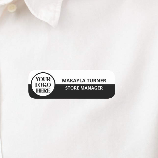 Personalisierte Logo-Mitarbeiter-Magnet- oder Sich Namensschild (Von Creator hochgeladen)