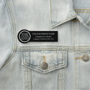 Personalisierte Logodetails für Mitarbeiter/Mitarb Namensschild
