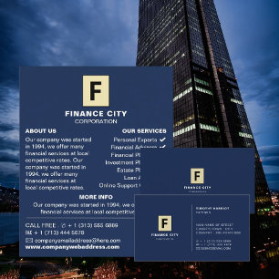 Personalisierte Logos, Berufliches Business & Fina Visitenkarte