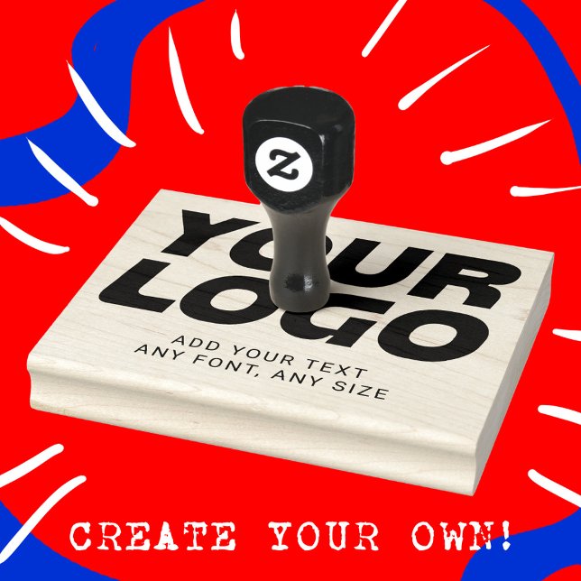 Personalisierte Logos und Berufliche Textvorlage Gummistempel (RUBBER STAMP)