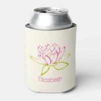 Personalisierte Lotus Blume/Wasserlilie