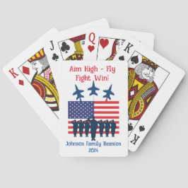 Personalisierte Luftwaffenkarten Spielkarten