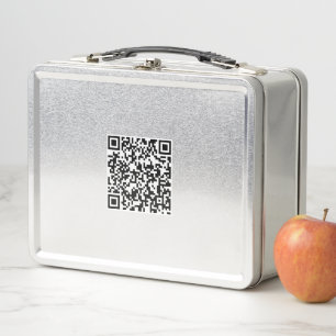 Personalisierte Lunchbox mit Scannercode