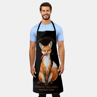 Personalisierte lustige BBQ-Grill-Schürze Männer-G Schürze