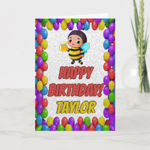 Personalisierte lustige Grußkarte zum Geburtstag Karte