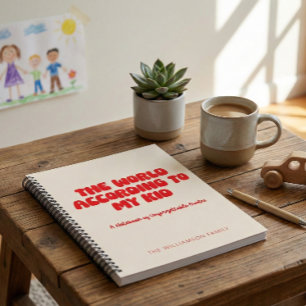 Personalisierte lustige Kinderzitate Eltern-Leben  Notizbuch