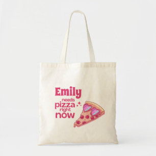 Personalisierte lustige Pizza-Liebesgeschenk-Trage Tragetasche
