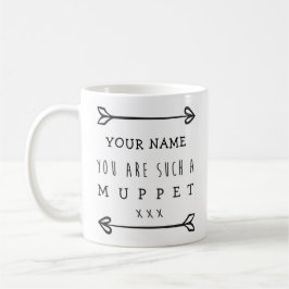 Personalisierte lustige Tasse - Muppet