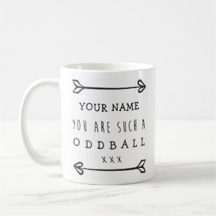 Personalisierte lustige Tasse - Oddball