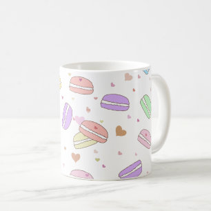 Personalisierte Macaron-Tasse Kaffeetasse