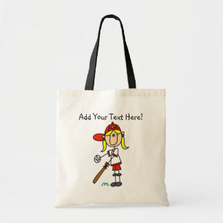 Personalisierte Mädchen-Baseball-Taschen-Tasche Tragetasche