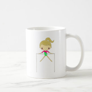 Personalisierte Mädchen gymnastisches Kleid u. Kaffeetasse