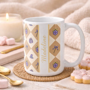 Personalisierte Magische Akademie-Zauberschule Gol Kaffeetasse