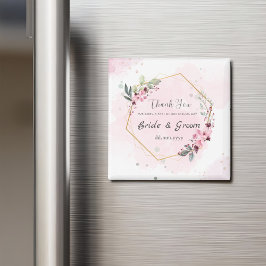 Personalisierte Magnet-Gastgeschenke Hochzeiten fü Magnet